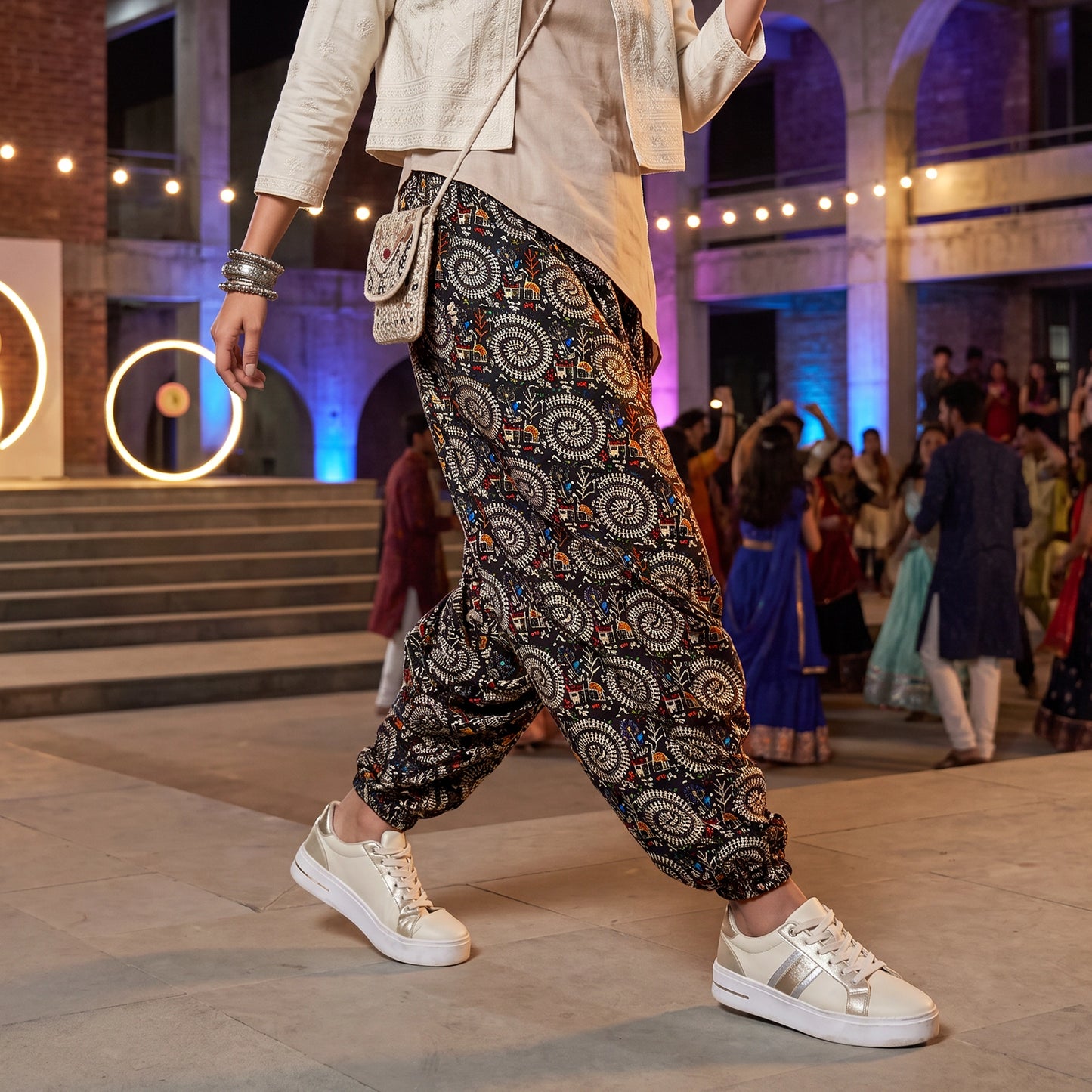 Warli Dhun | Unisex Harem Pant