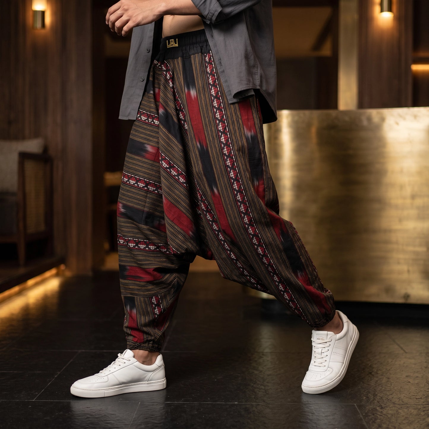 Noir Dynasty | Unisex Harem Pant