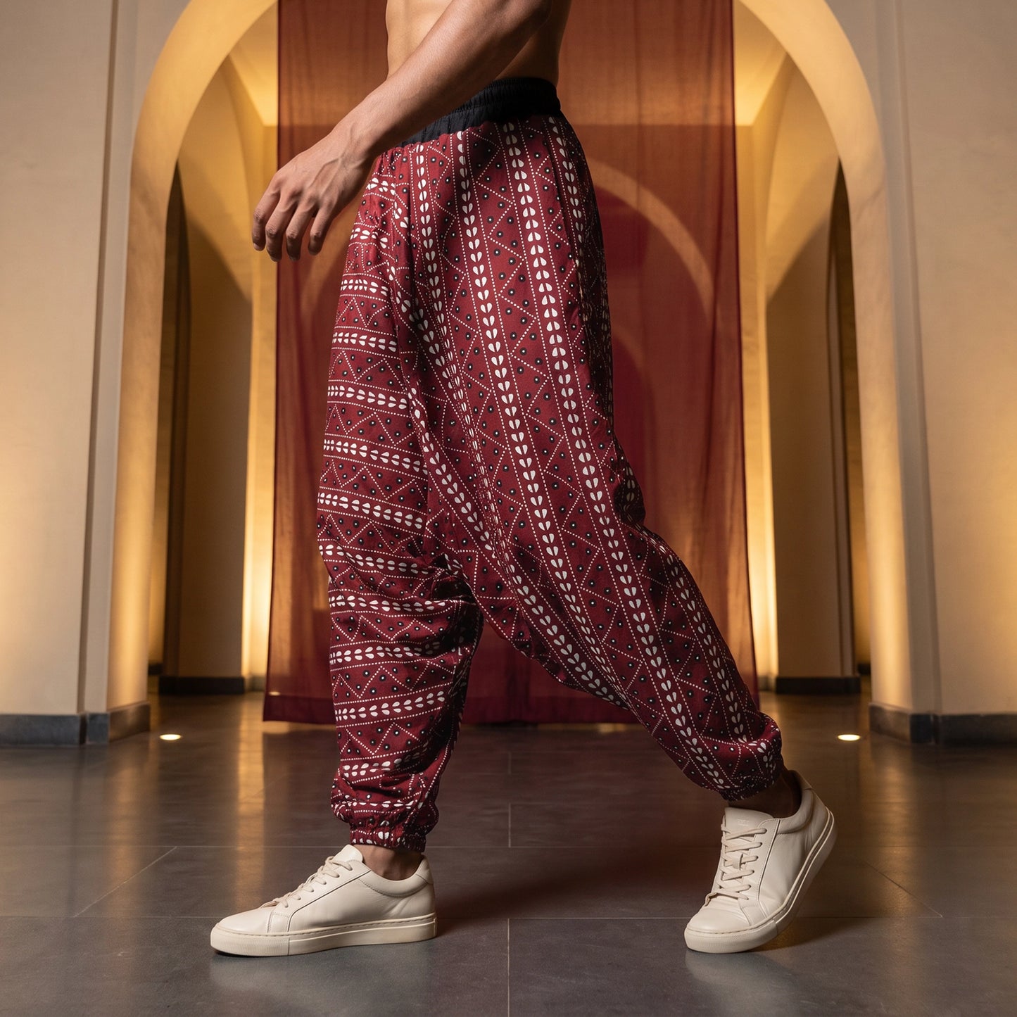 Lal Ratri | Unisex Harem Pant