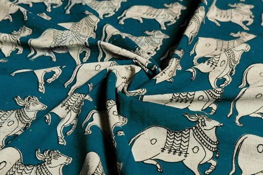 Tealstorm Cow | Unisex Harem Pant