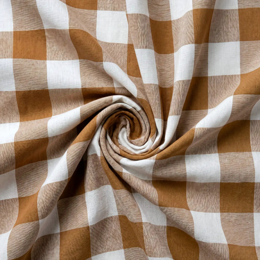 Camel Check | Unisex Harem Pant