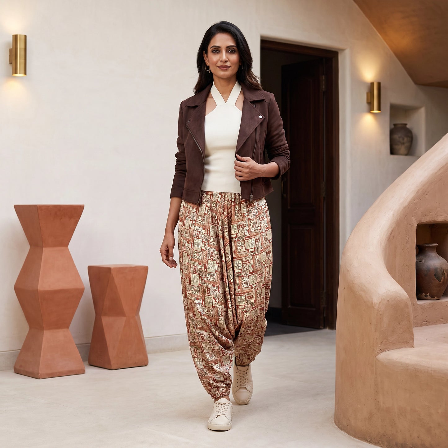 Masala Saffron | Unisex Harem Pant