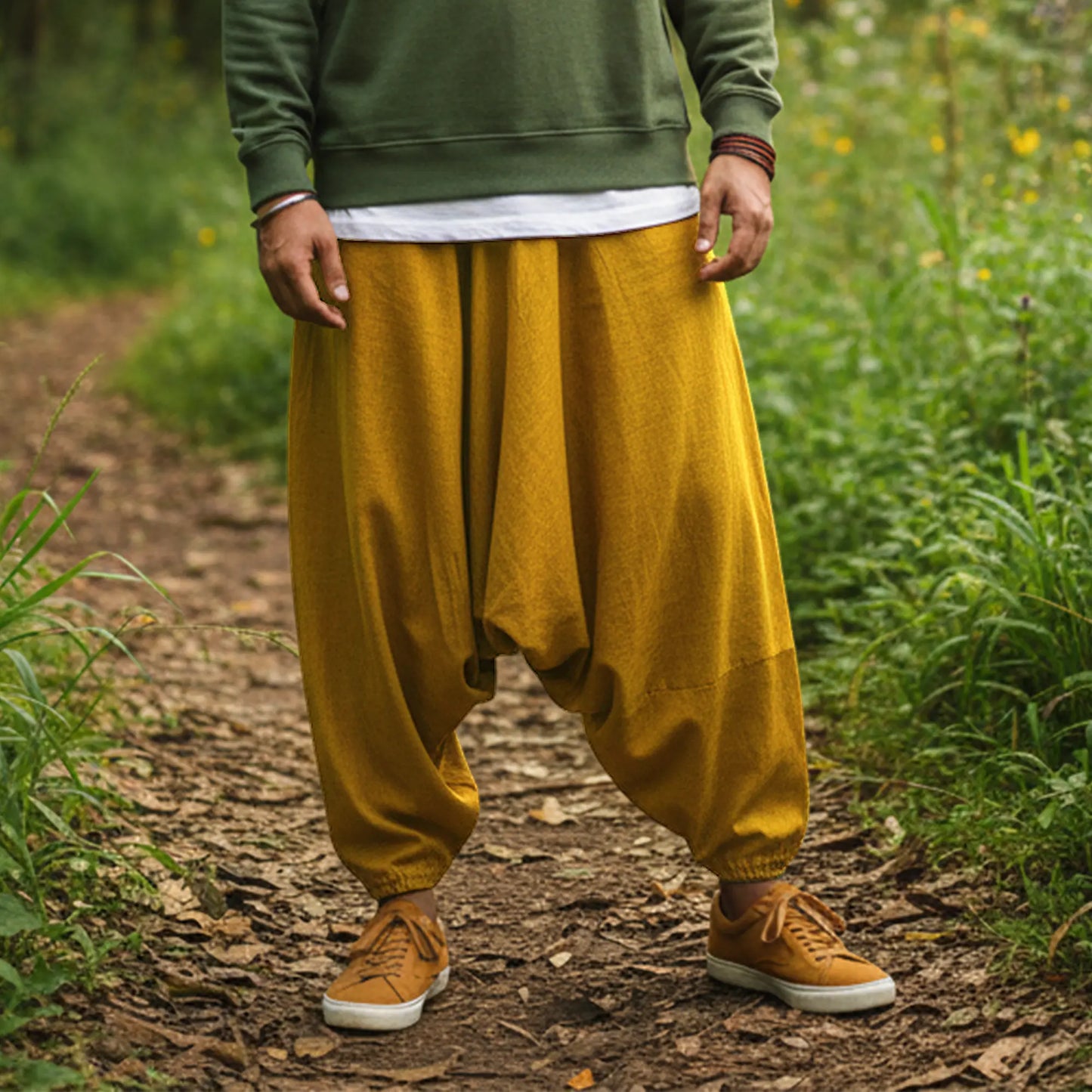 Amber Dust | Unisex Harem Pant