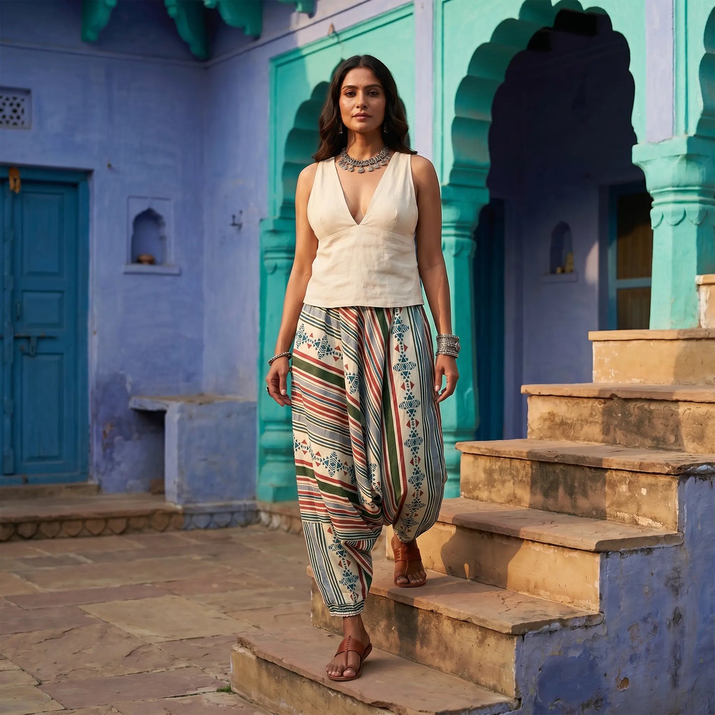 Banjara Chili  | Unisex Harem Pant