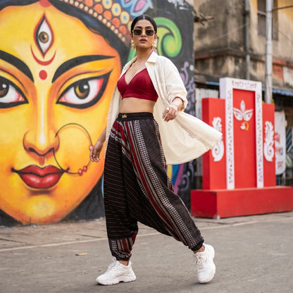 Bengal Midnight | Unisex Harem Pant