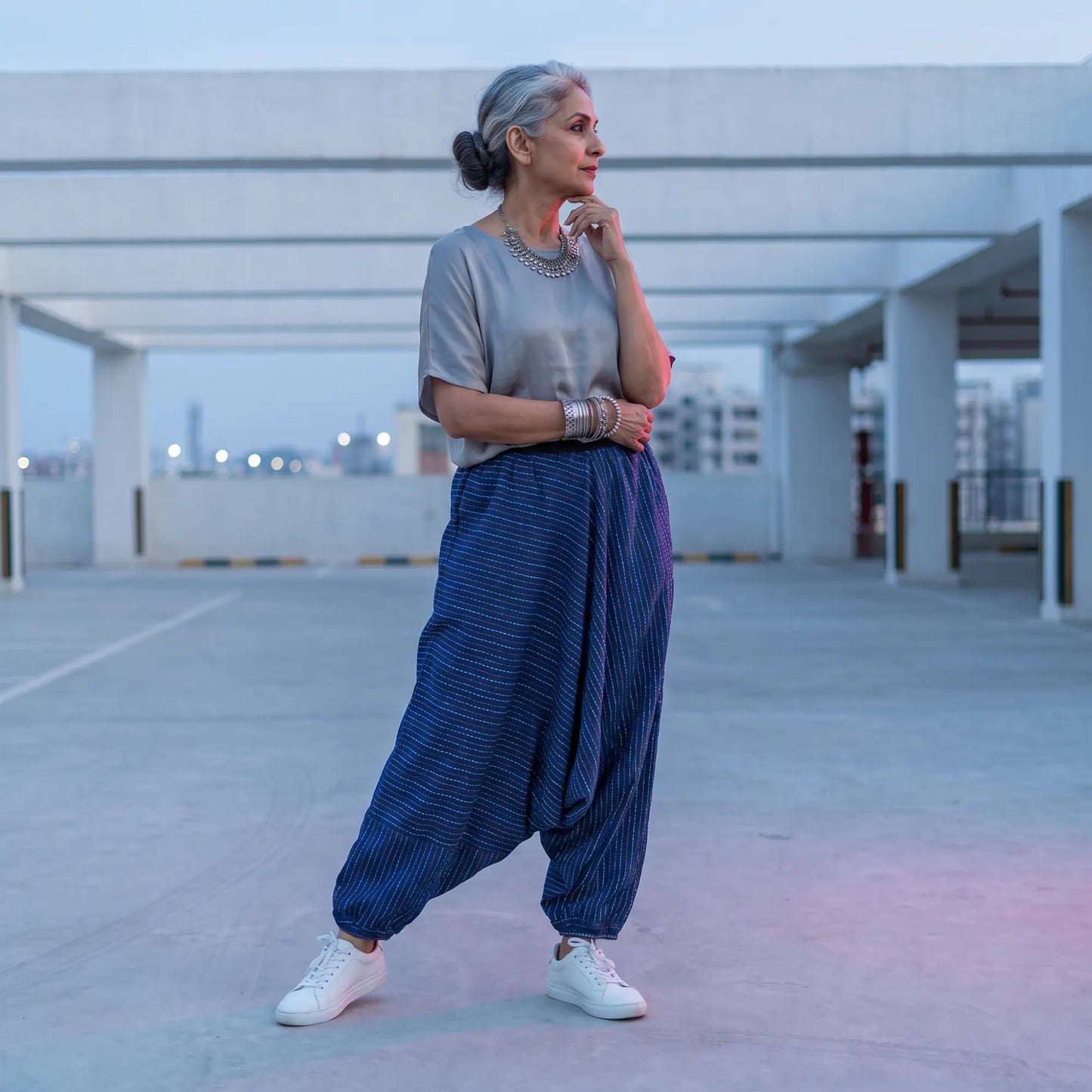 Neon Nomad | Unisex Harem Pant