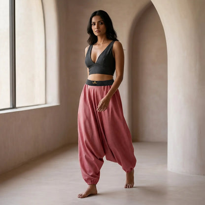 Dual Veil | Unisex Harem Pant