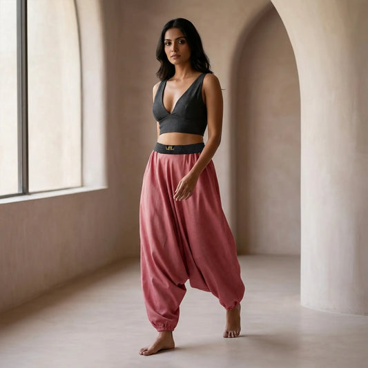 Dual Veil | Unisex Harem Pant