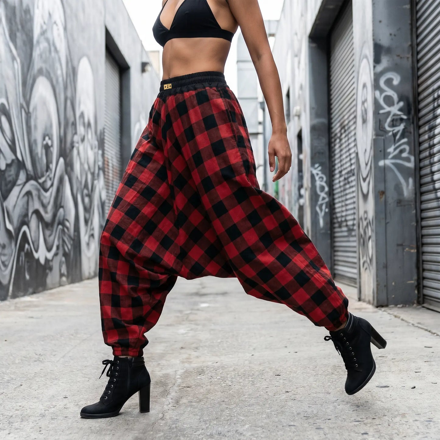 Red Rebel | Unisex Harem Pant