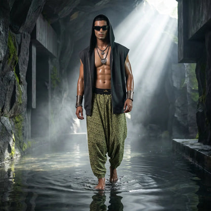 Moss Cave | Unisex Harem Pant