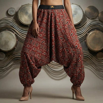 Red Beat | Unisex Harem Pant