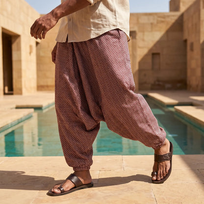 Red Mirage | Unisex Harem Pant