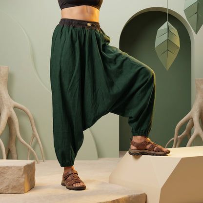 Forest Grain | Unisex Harem Pant