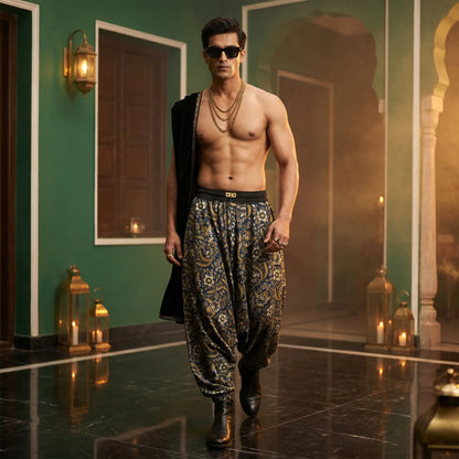 Midnight Mehfil | Unisex Harem Pant