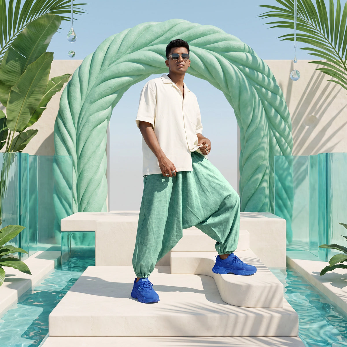 MojitoMint | Unisex Harem Pant