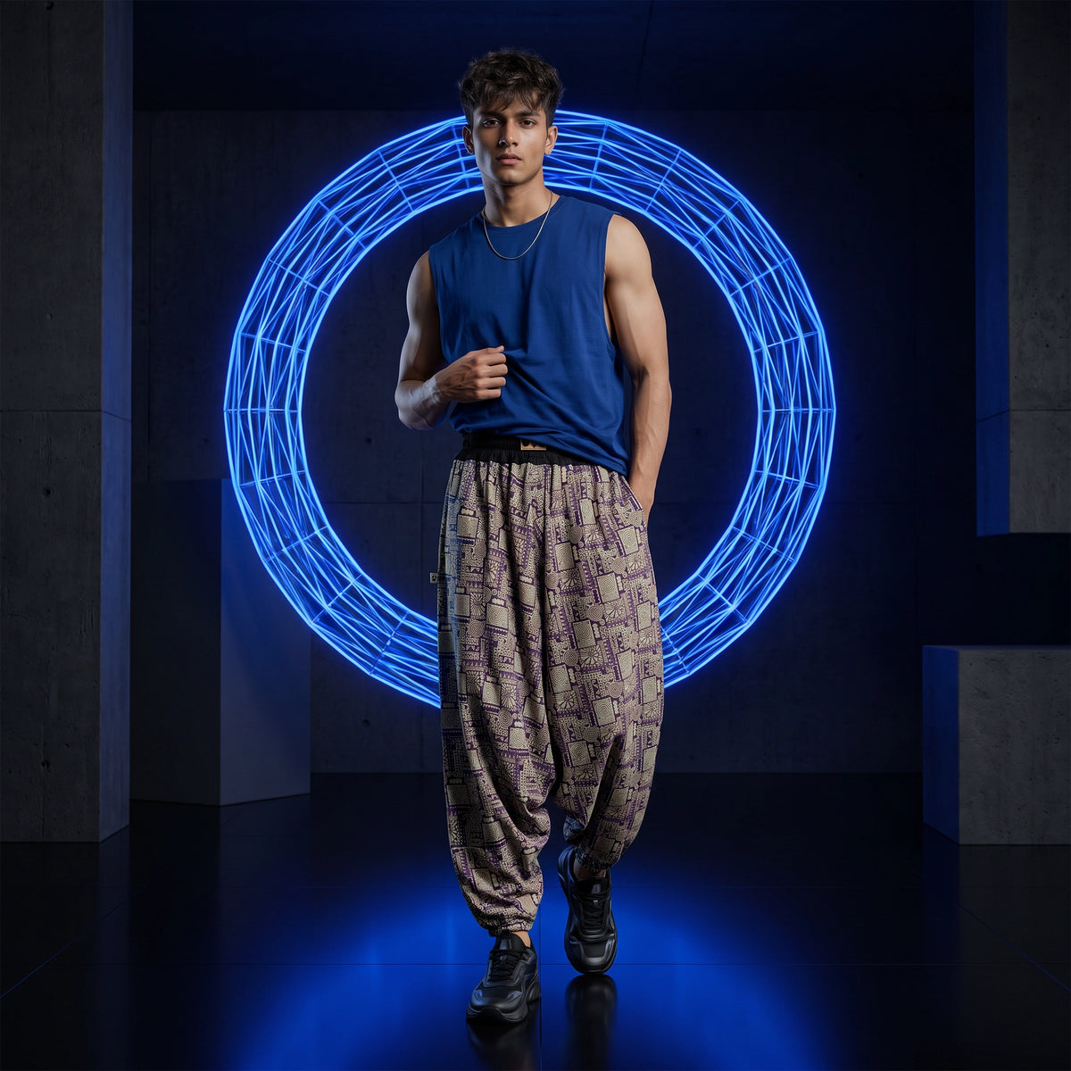 Cosmic Tribe | Unisex Harem Pant