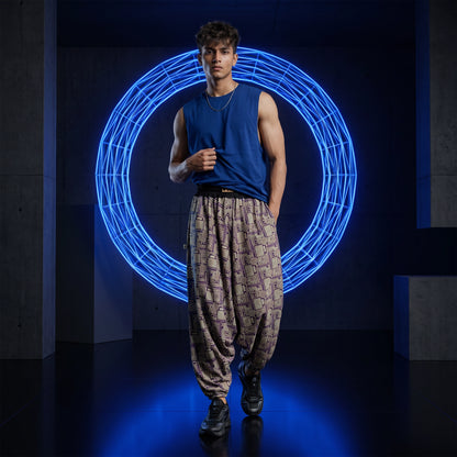 Cosmic Tribe | Unisex Harem Pant