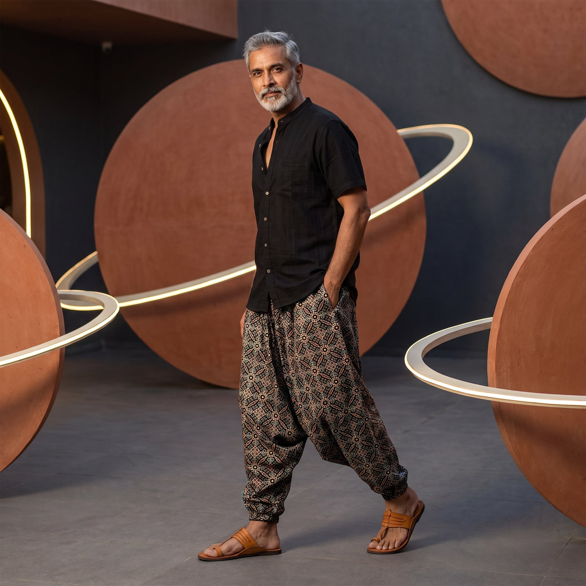 Dandiya Dusk | Unisex Harem Pant