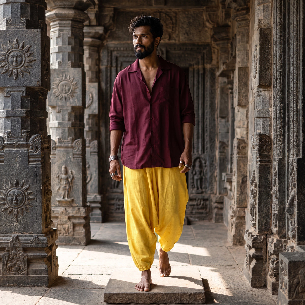 SuryaVarna | Unisex Harem Pant