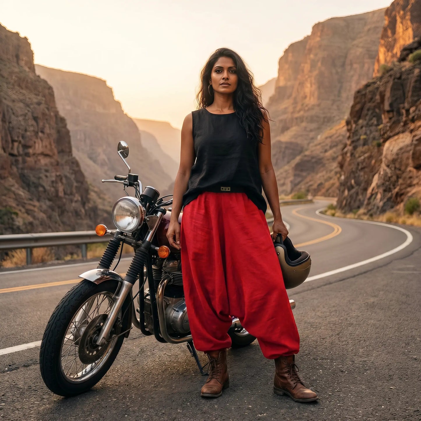 Lal Sitara | Unisex Harem Pant