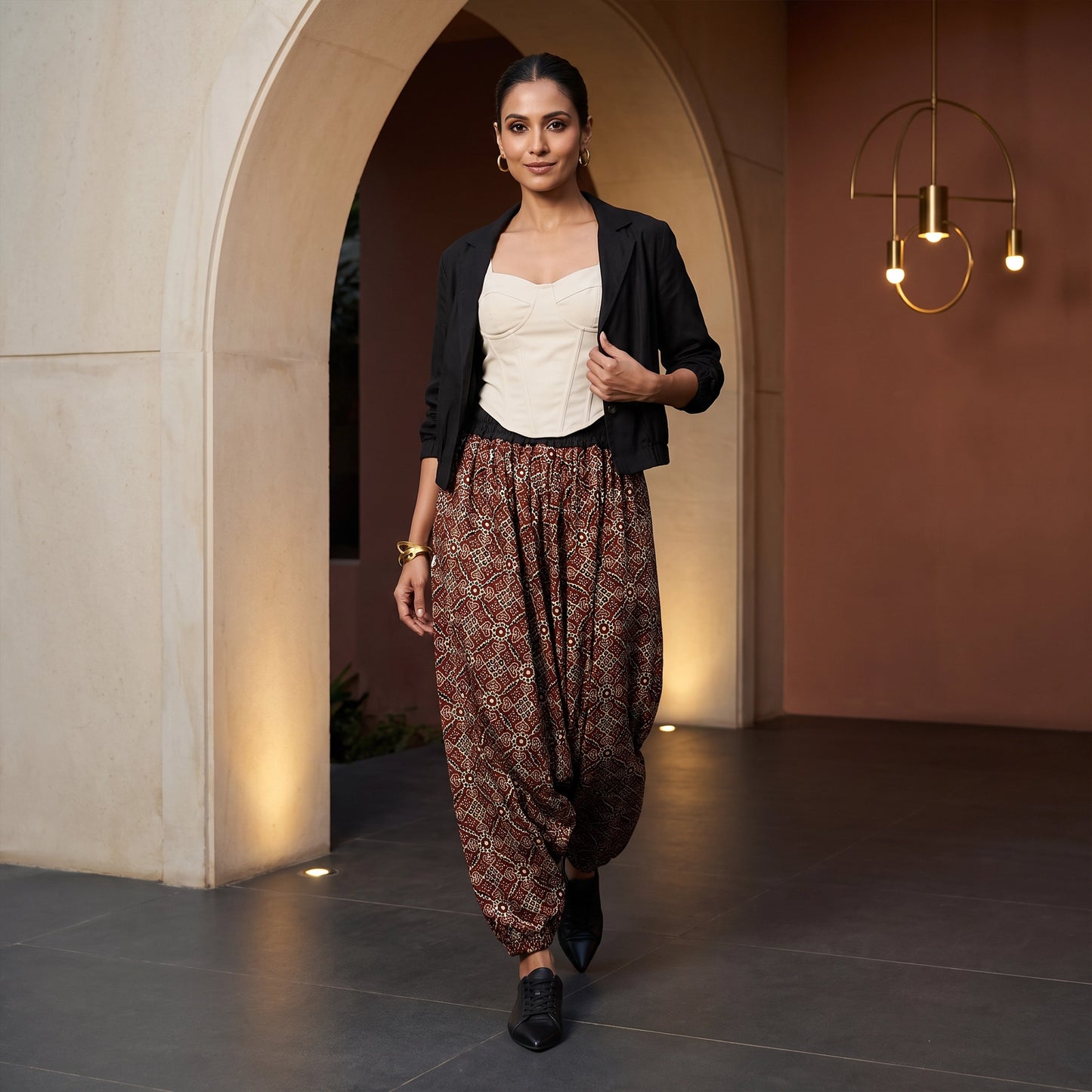 Masala Brown | Unisex Harem Pant