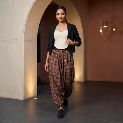 Masala Brown | Unisex Harem Pant
