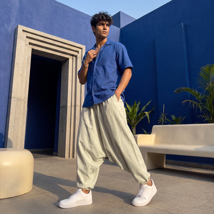 Rich Cream | Unisex Harem Pant