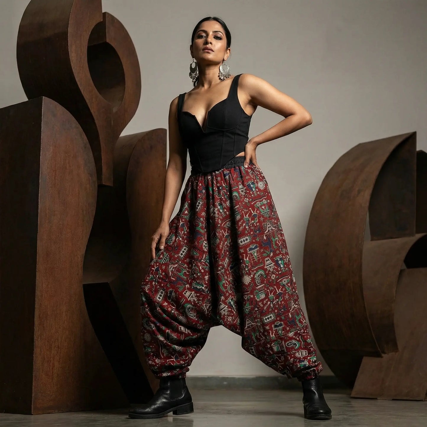 Rust Tribe | Unisex Harem Pant