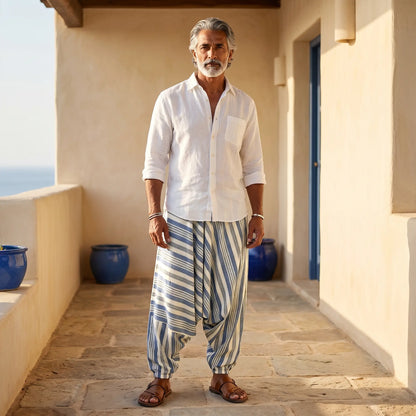 Nomad stripe | Unisex Harem Pant