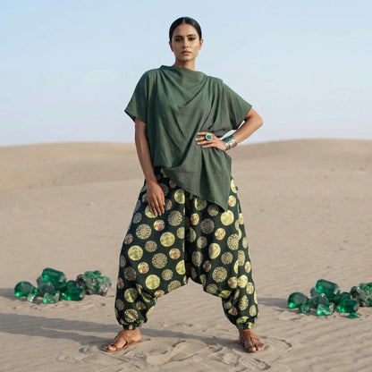 Emerald Moon | Unisex Harem Pant