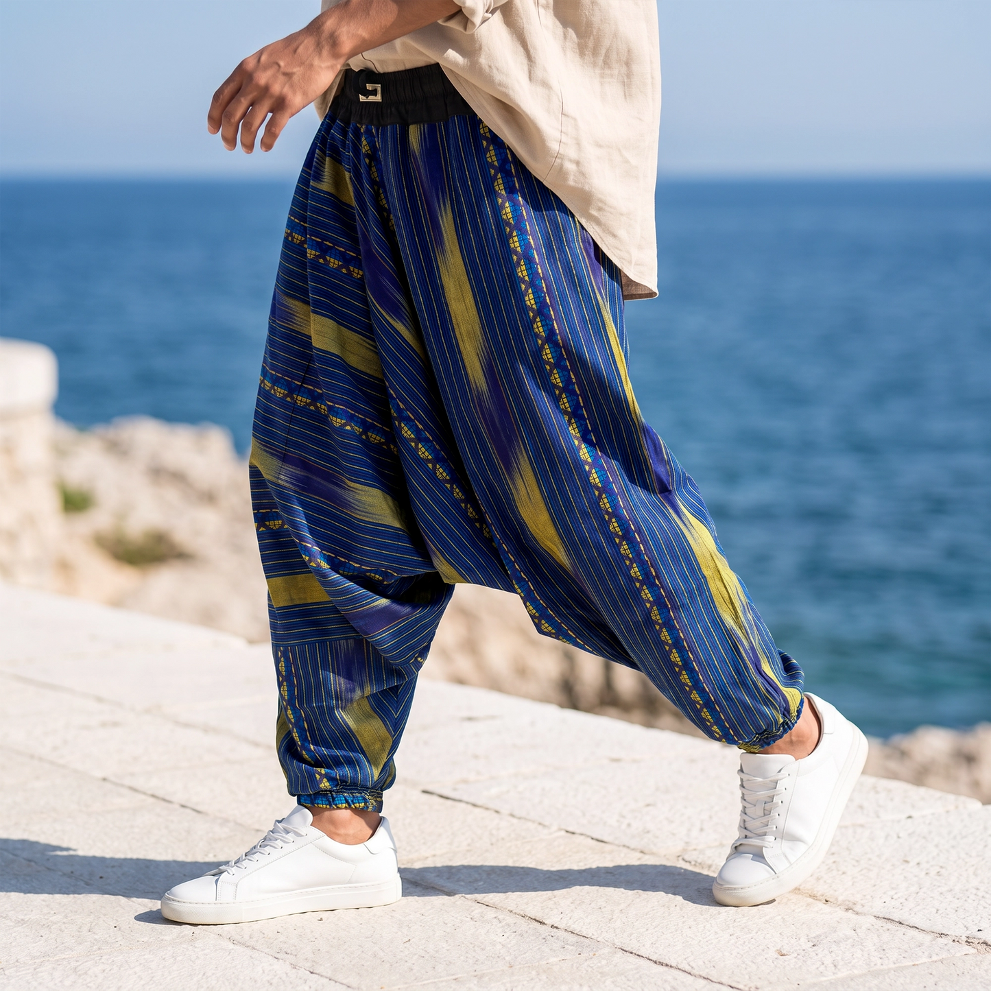 Sapphire Blue | Unisex Harem Pant