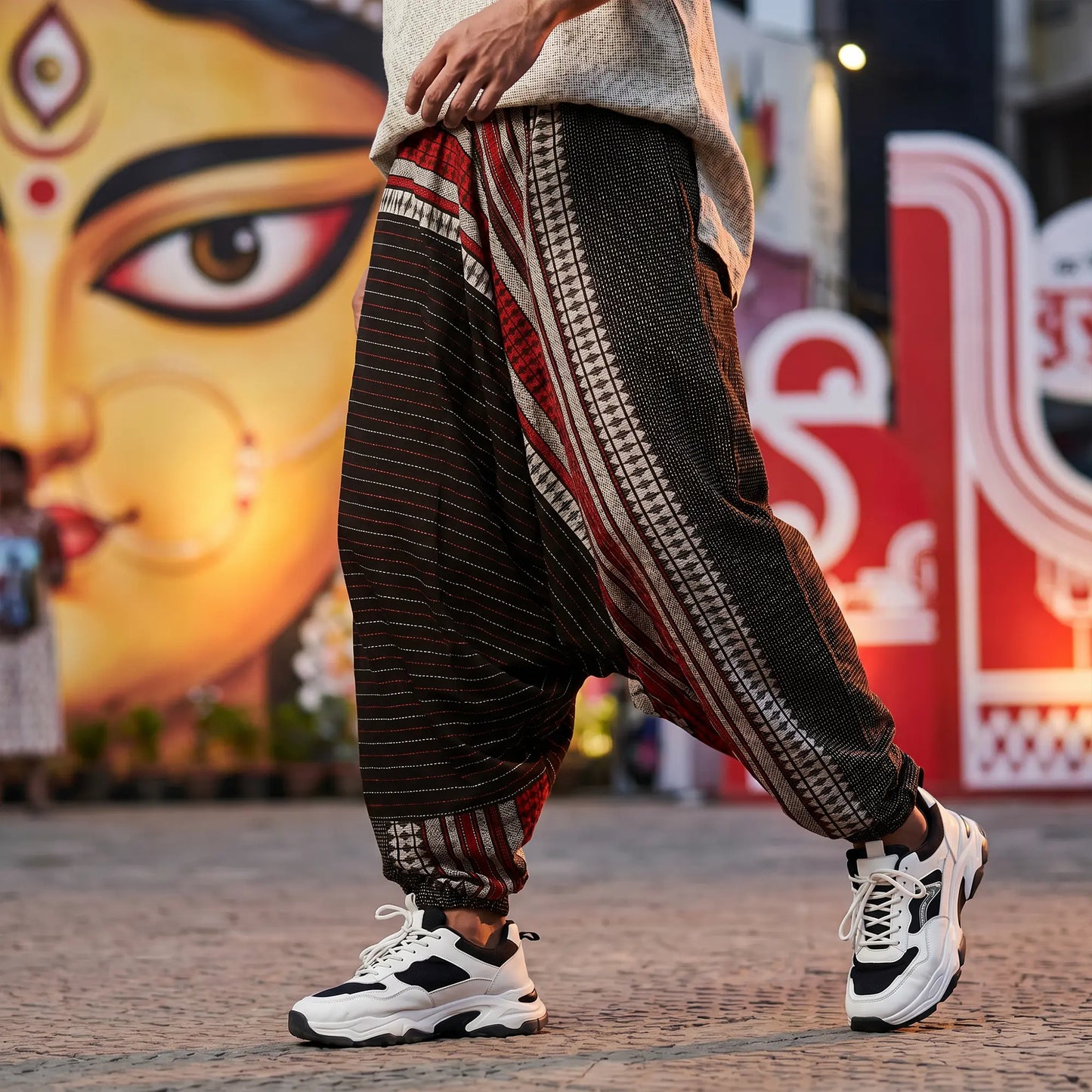 Bengal Midnight | Unisex Harem Pant