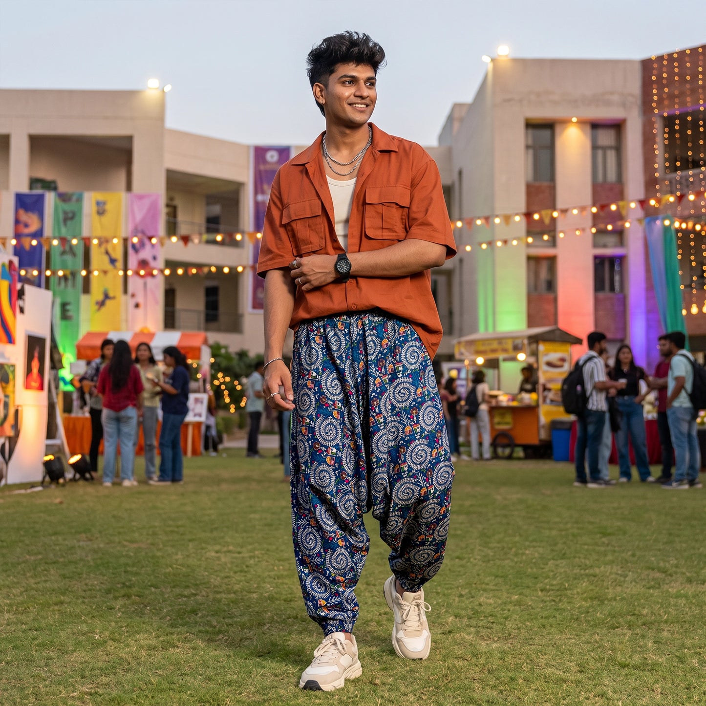 Warli Taal | Unisex Harem Pant