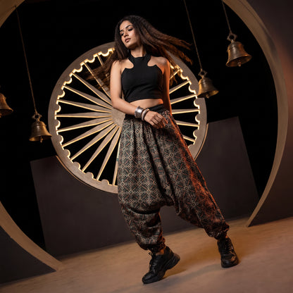 Dandiya Dusk | Unisex Harem Pant
