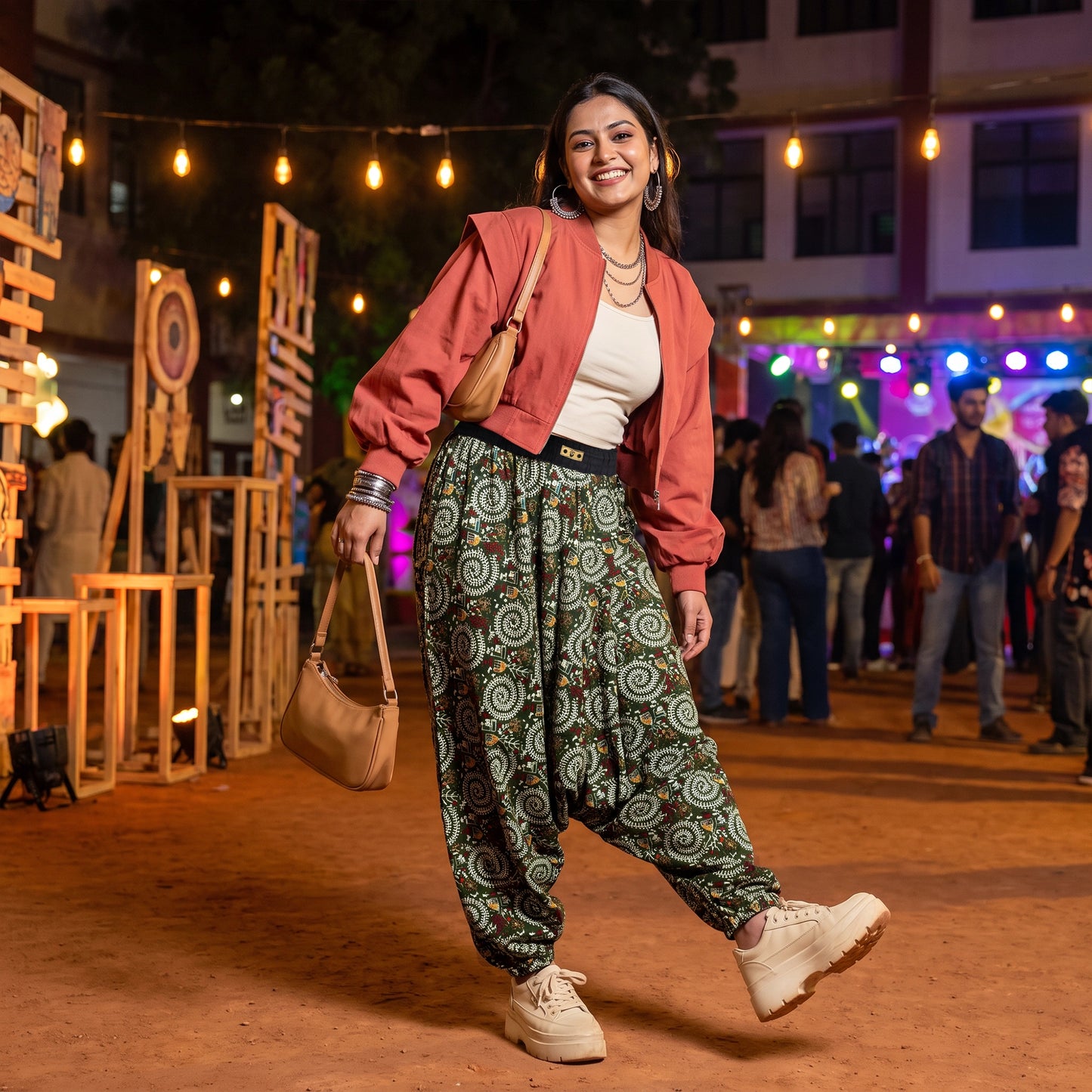 Warli Van | Unisex Harem Pant