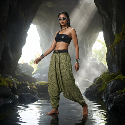 Moss Cave | Unisex Harem Pant