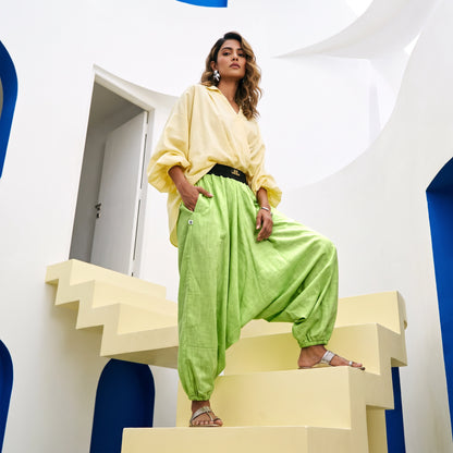 Neon Grove | Unisex Harem Pant