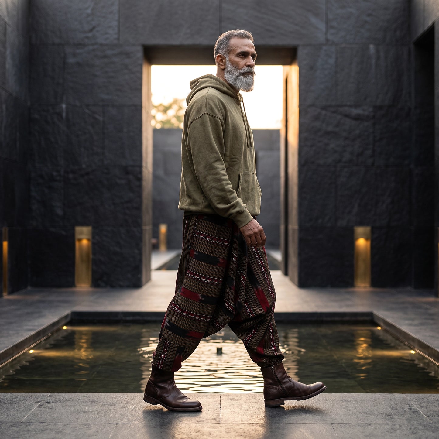 Noir Dynasty | Unisex Harem Pant