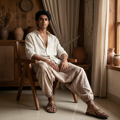 Drift Khadi | Unisex Harem Pant