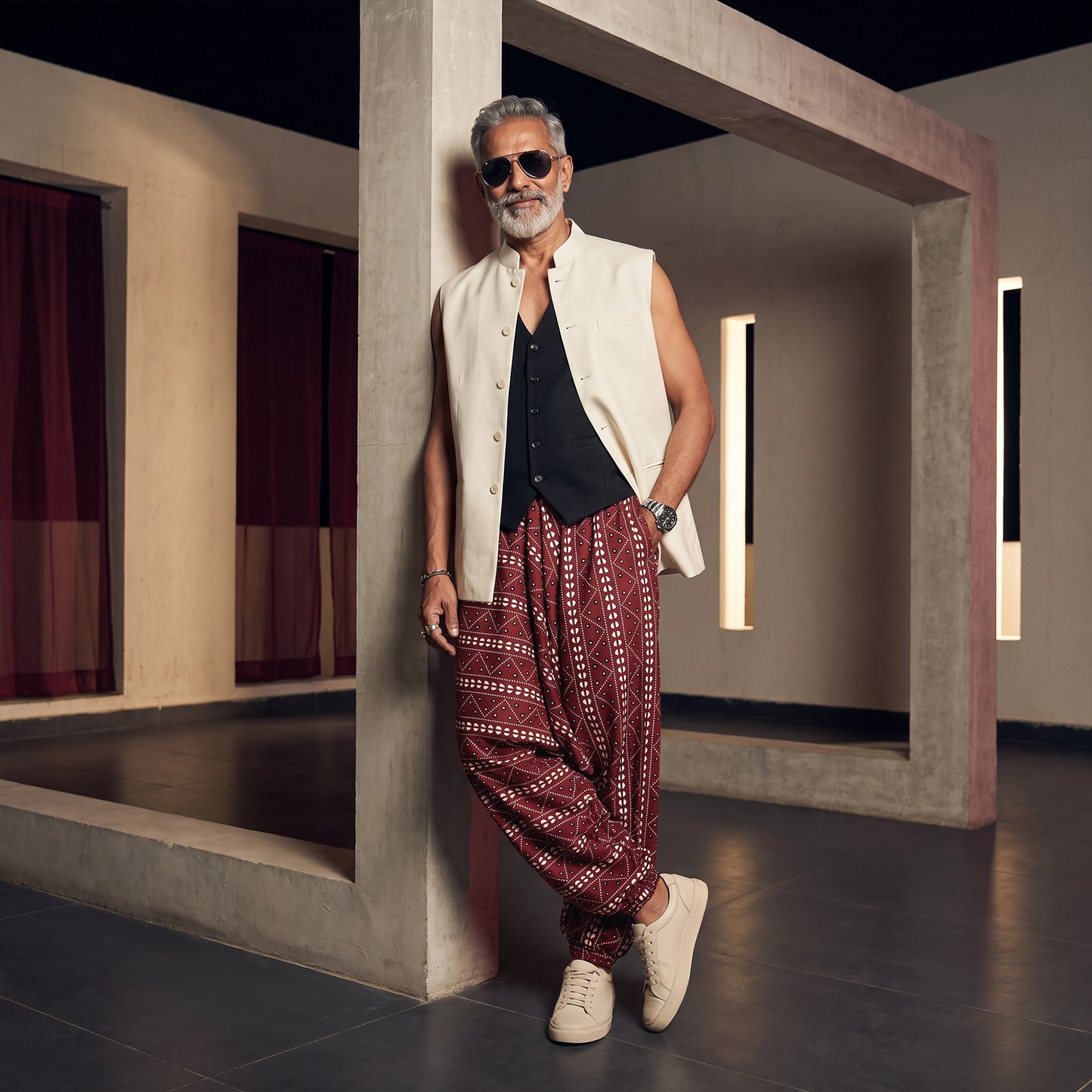 Lal Ratri | Unisex Harem Pant