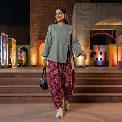 Warli Raas | Unisex Harem Pant
