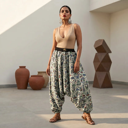 Folk Canvas | Unisex Harem Pant