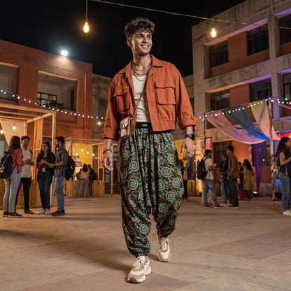 Warli Van | Unisex Harem Pant