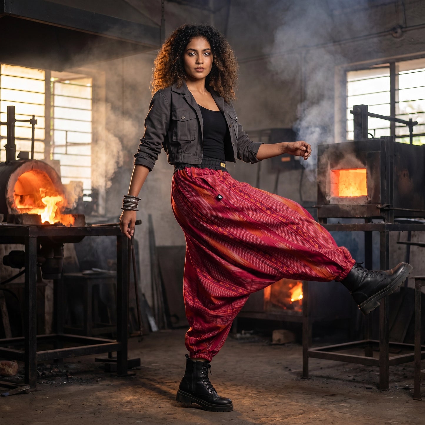 Woven Fire | Unisex Harem Pant