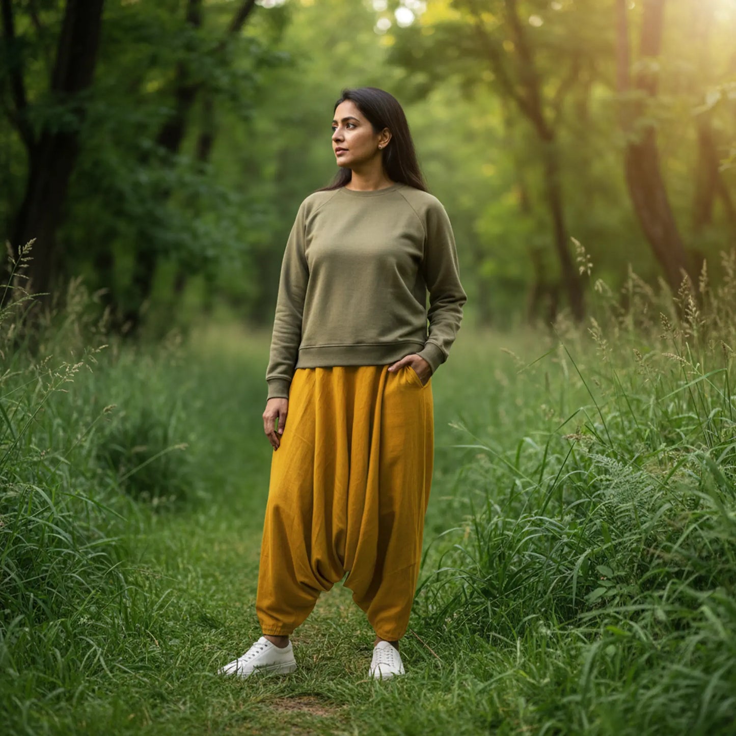 Amber Dust | Unisex Harem Pant
