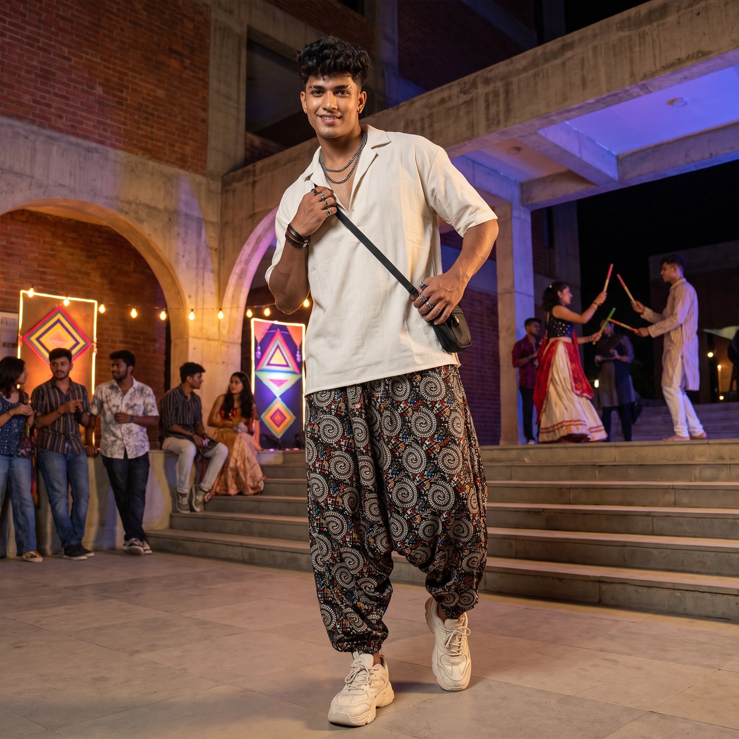 Warli Dhun | Unisex Harem Pant