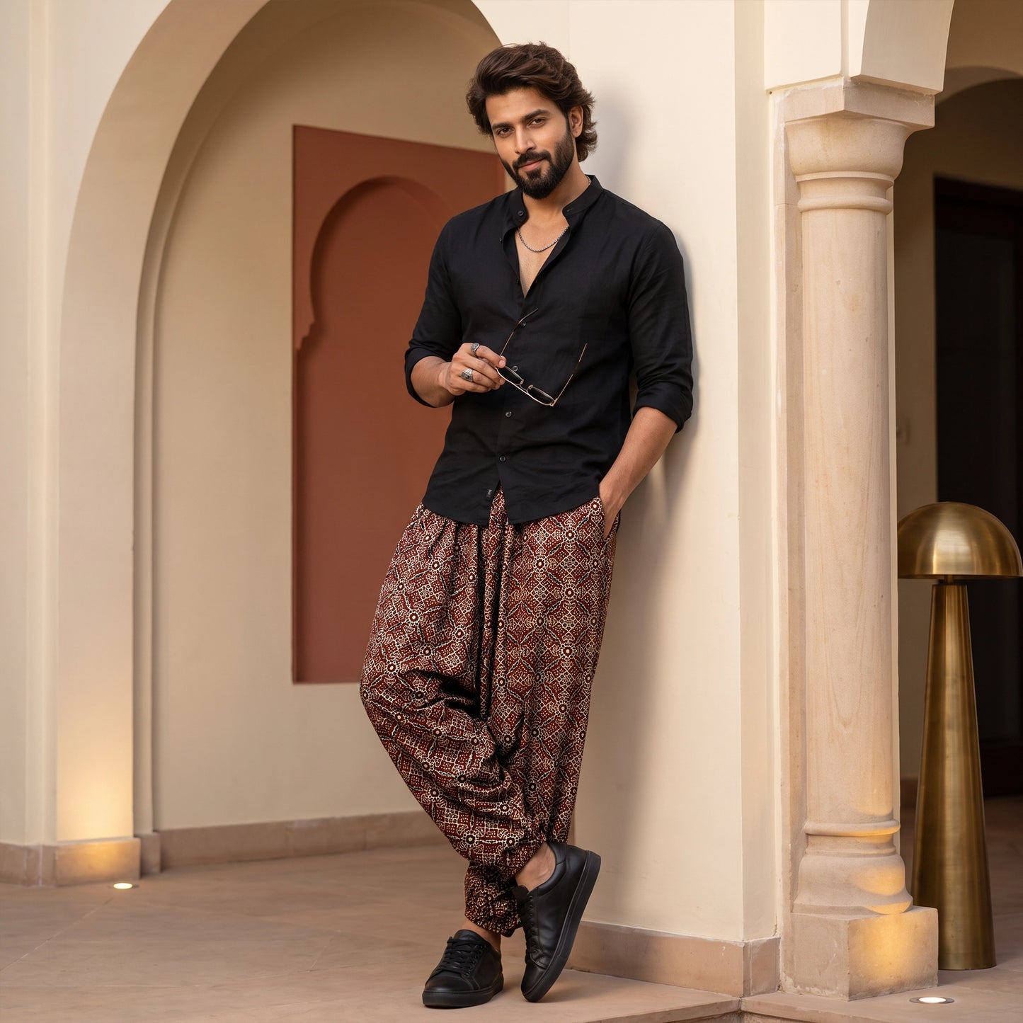 Masala Brown | Unisex Harem Pant