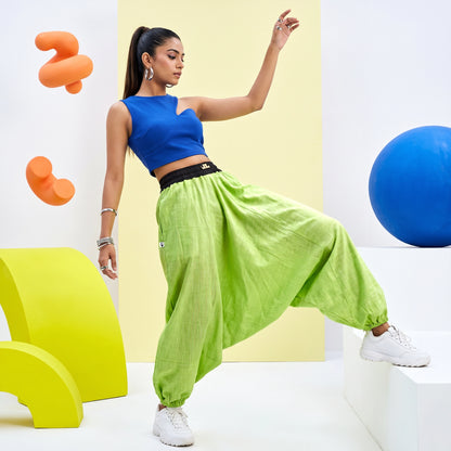 Neon Grove | Unisex Harem Pant