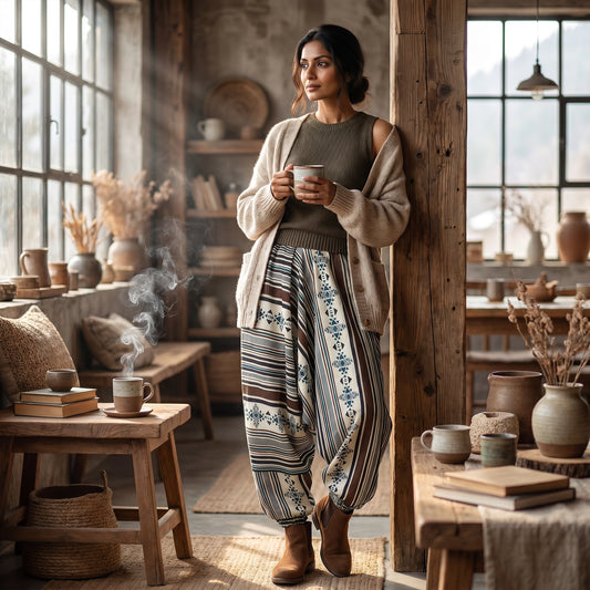 Banjara Smoke | Unisex Harem Pant