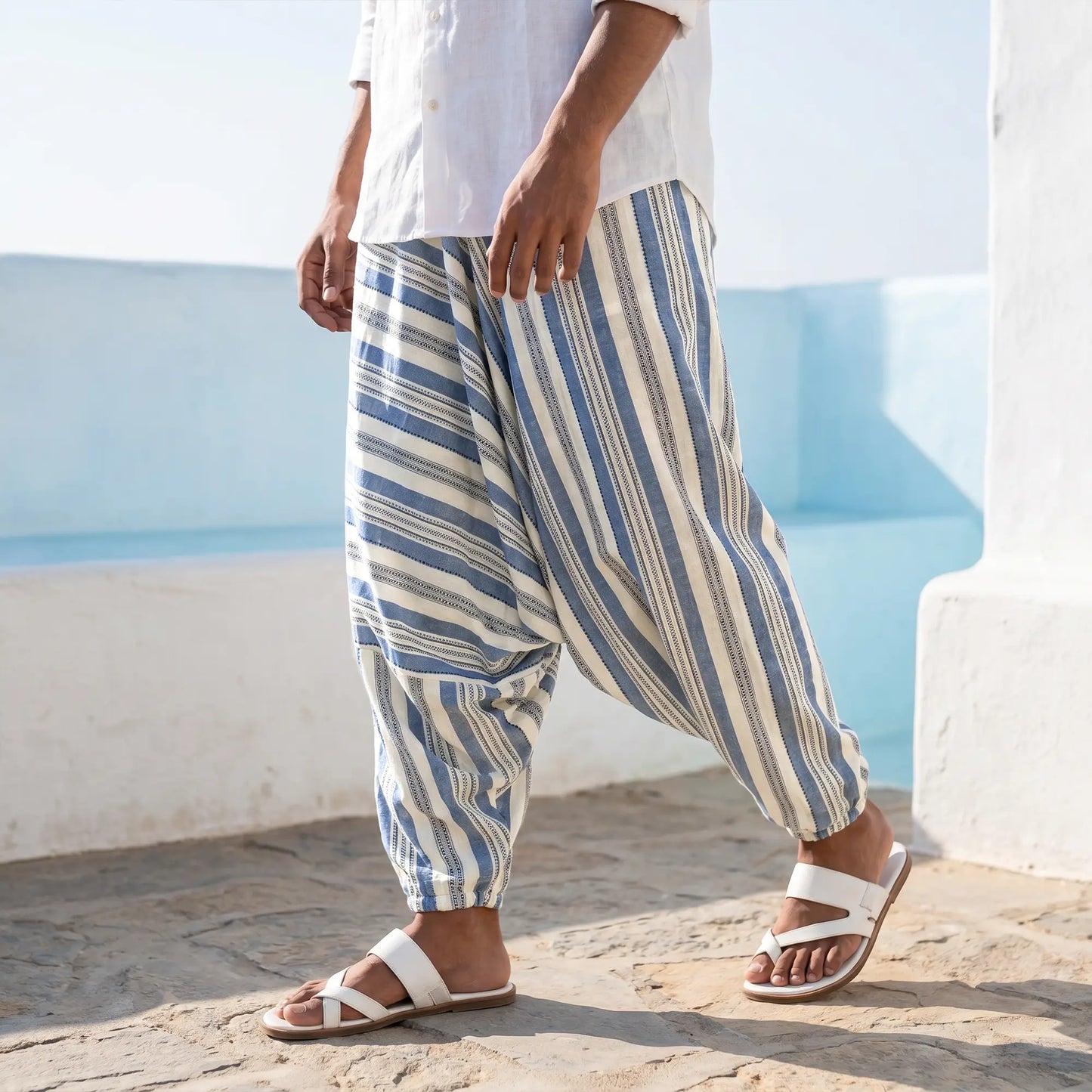 Nomad stripe | Unisex Harem Pant